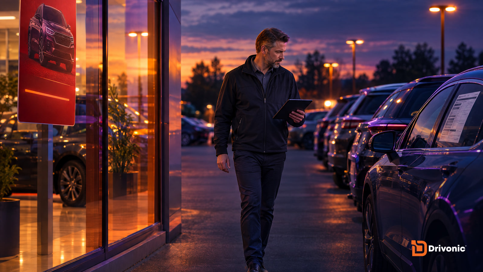 GM comparing dealership ad promise to actual lot inventory, illustrating advertising execution inventory alignment